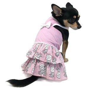 Dogo Pink Pineapple Dress - Small Dogs - Size XS